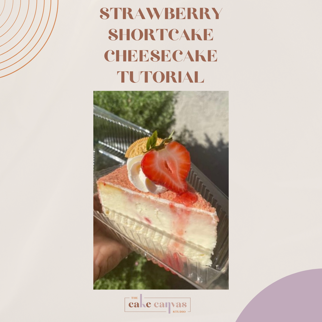 Strawberry Shortcake Cheesecake Tutorial